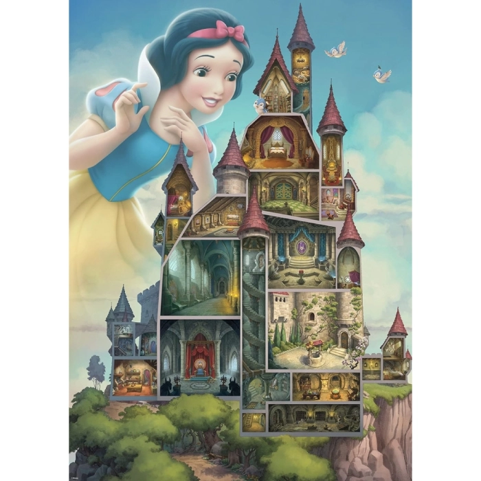 disney: castle collection - biancaneve - puzzle 1000 pezzi