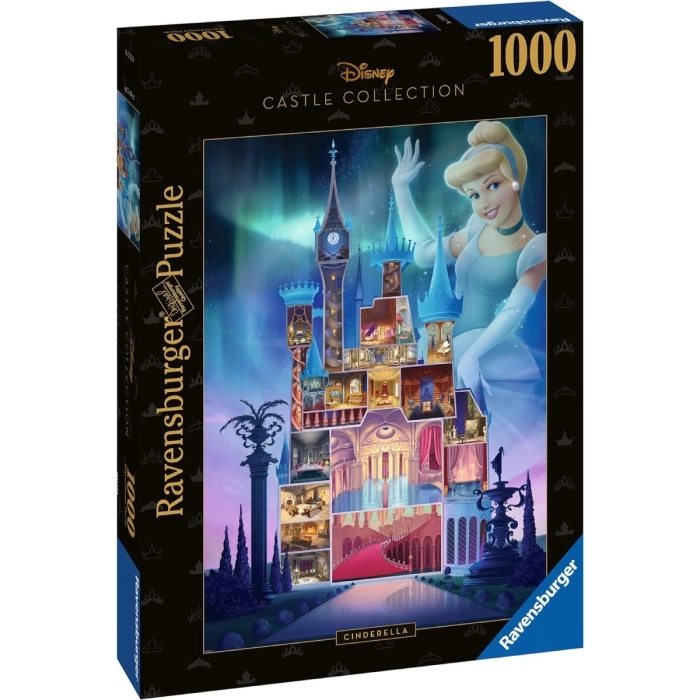 disney: castle collection - cenerentola - puzzle 1000 pezzi