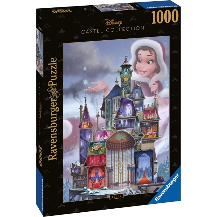 disney: castle collection - belle - puzzle 1000 pezzi