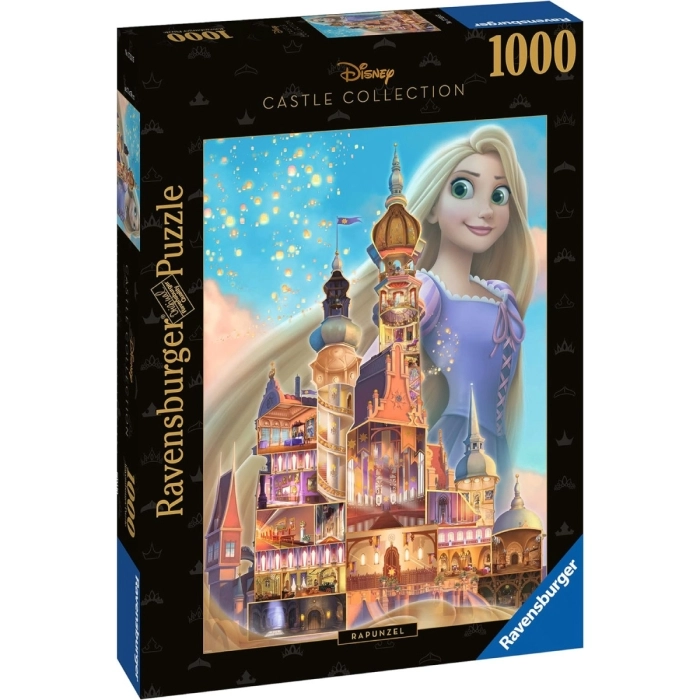 disney: castle collection - rapunzel - puzzle 1000 pezzi