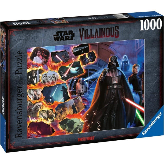 star wars villainous: darth vader - puzzle 1000 pezzi