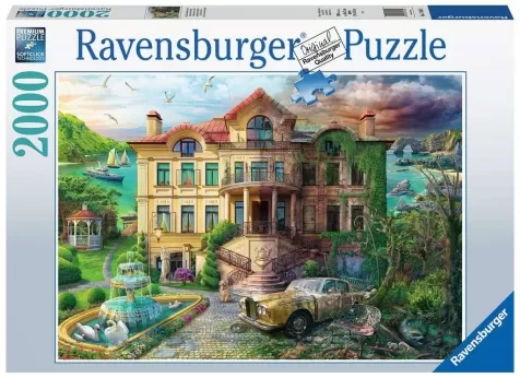 la villa attraverso i secoli - puzzle 2000 pezzi