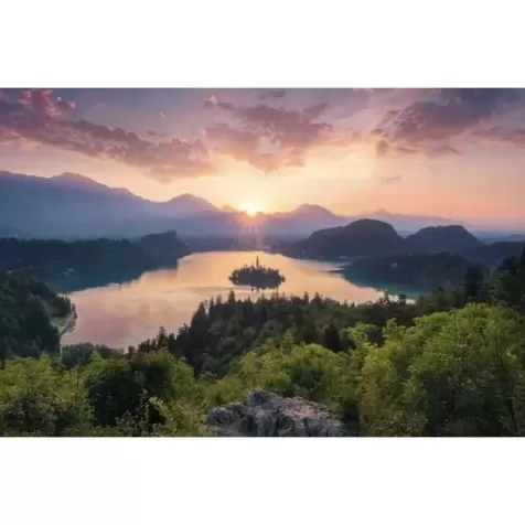 lago di bled, slovenia - puzzle 3000 pezzi