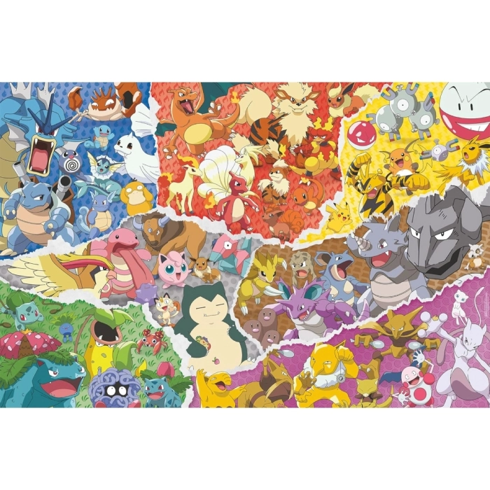 pokemon - puzzle 5000 pezzi