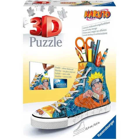 sneaker - naruto - puzzle 3d