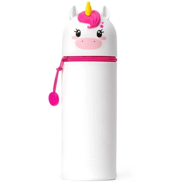 astuccio 2 in 1 in morbido silicone - kawaii - unicorn: 1