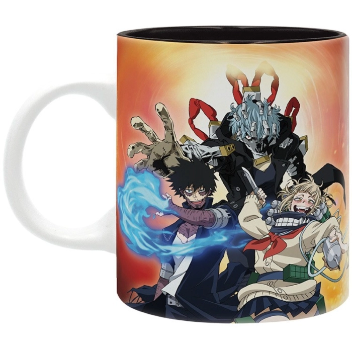 my hero academia - tazza 320ml - heroes vs villain