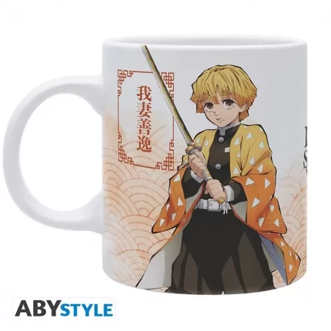 demon slayer - mug - 320 ml - zenitsu & inosuke - subli: 2
