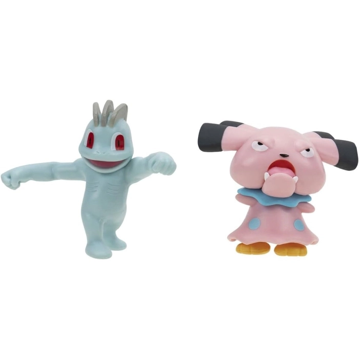 pokemon - battle figure pack - machop & snubbull