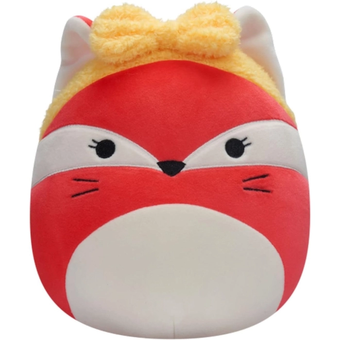 squishmallows - fifi the pink fox with headband - peluche 20cm