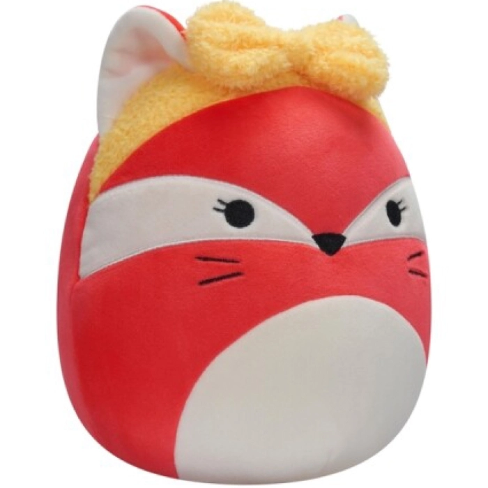 squishmallows - fifi the pink fox with headband - peluche 20cm