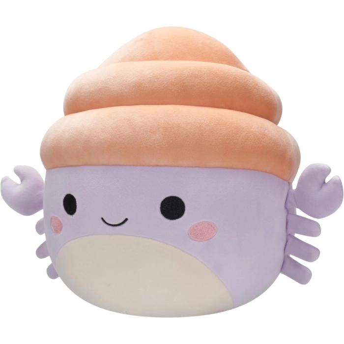 squishmallows - purple hermit crab - peluche 30cm