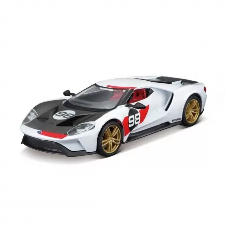 2021 ford gt - heritage edition - die cast race 1:32