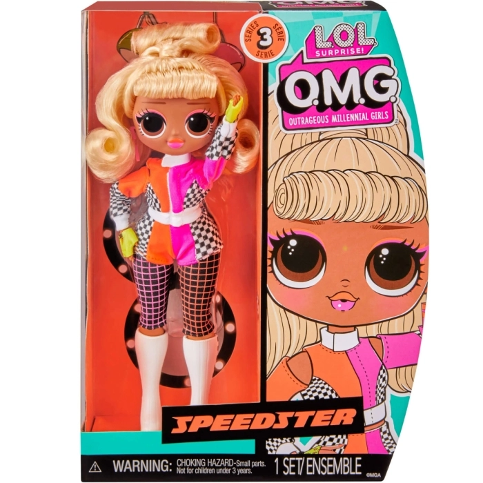 lol surprise omg - speedster - s3 fashion doll 25cm
