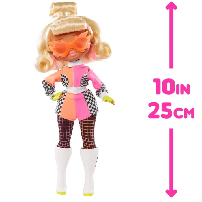 lol surprise omg - speedster - s3 fashion doll 25cm