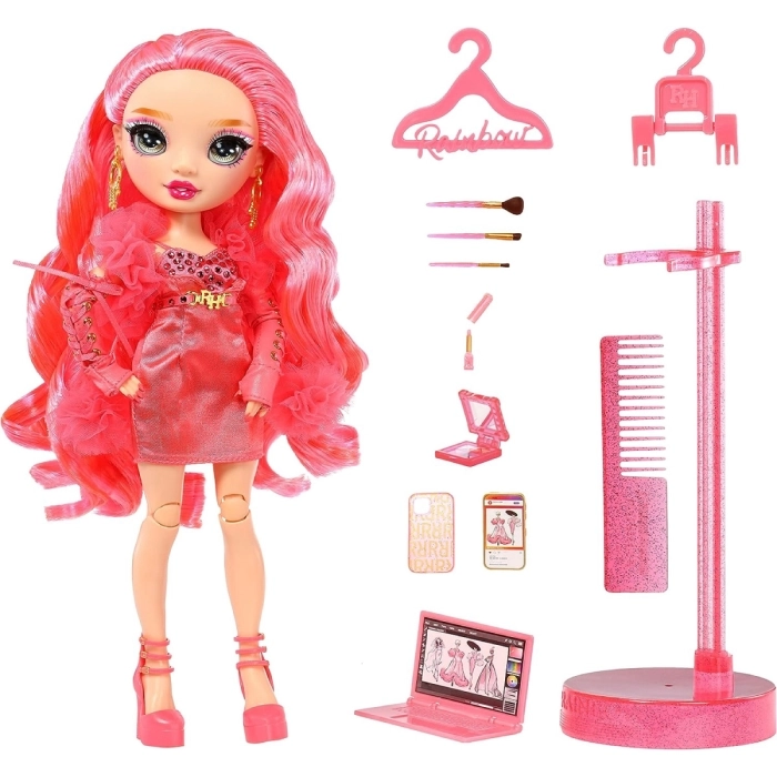 rainbow high - priscilla perez (pink) - s23 fashion doll 30cm: 2