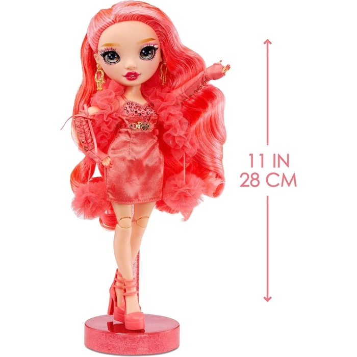 rainbow high - priscilla perez (pink) - s23 fashion doll 30cm: 3
