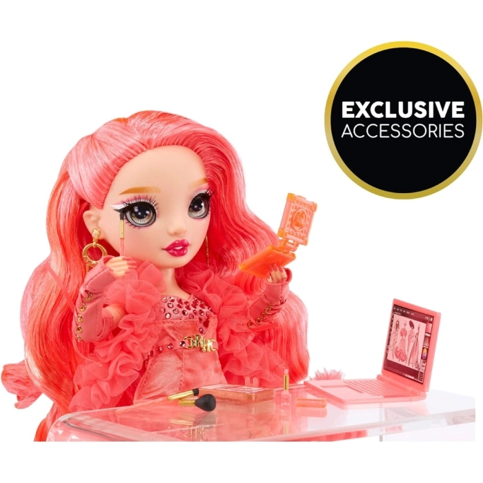 rainbow high - priscilla perez (pink) - s23 fashion doll 30cm: 4