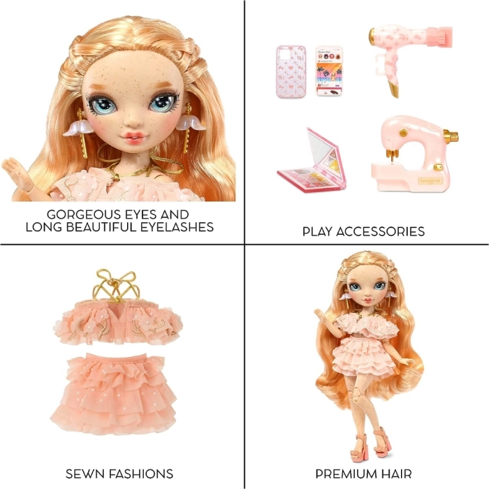 rainbow high - victoria whitman (light pink) - s23 fashion doll 30cm