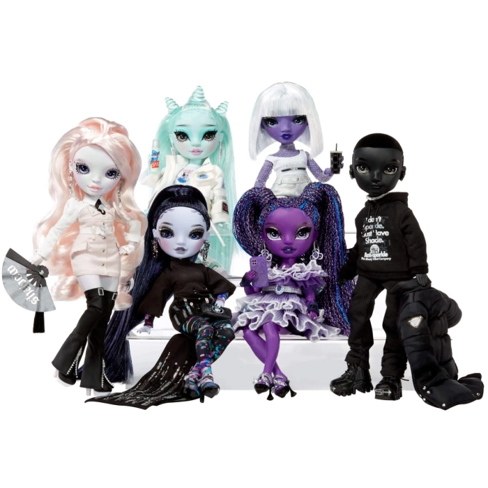 rainbow high - shadow high - reina &ldquo;glitch&rdquo; crowne (midnight) - s23 fashion doll