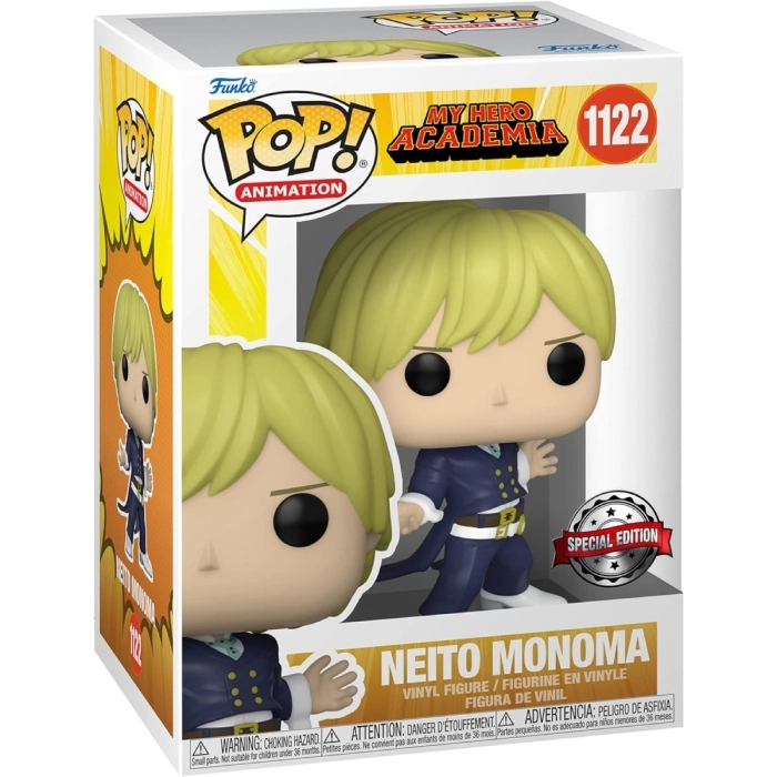 my hero academia - neito monoma 9cm - funko pop 1122