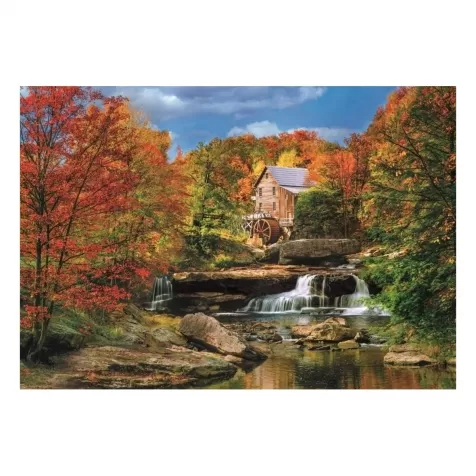 glade creek grist mill - puzzle 2000 pezzi high quality collection