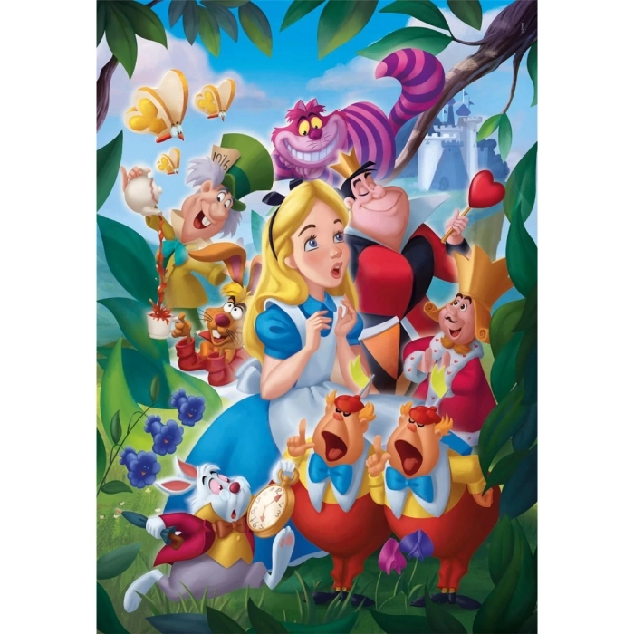 alice in wonderland - puzzle 1000 pezzi