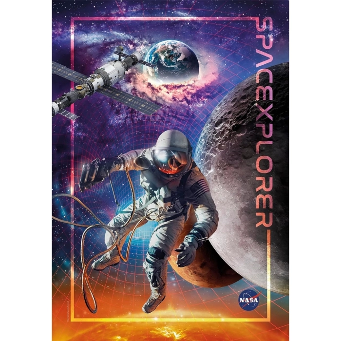 space explorer - space collection - puzzle 1000 pezzi