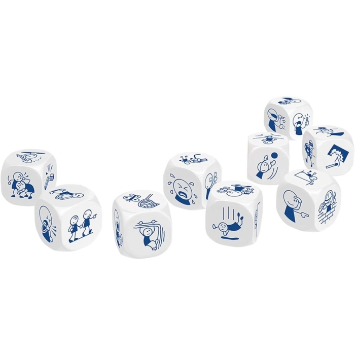 rory's story cubes - actions (azzurro)