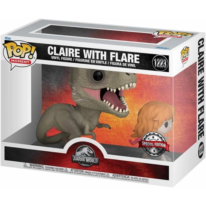 jurassic world - claire with flare - funko pop 1223