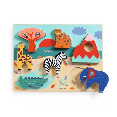 puzzle - storie della savana