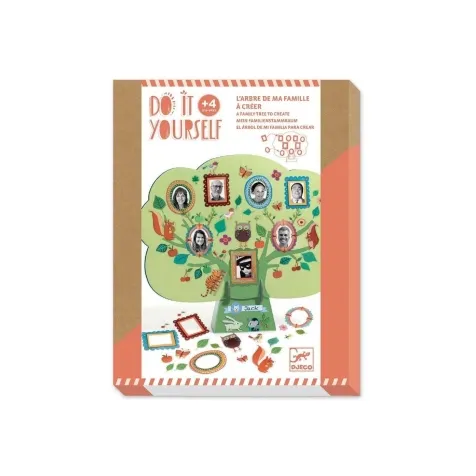 mosaic and stickers - a family tree to create