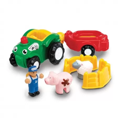 taylor's tractor ride - trattore con personaggio e animale