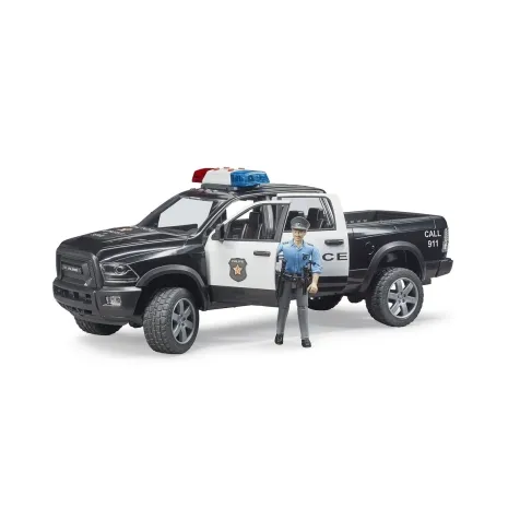 ram 2500 polizia con poliziotto