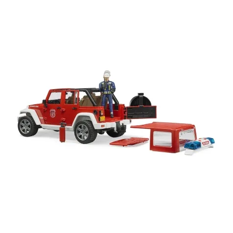 jeep wrangler unlimited rubicon pompieri, luci e suono e pompiere