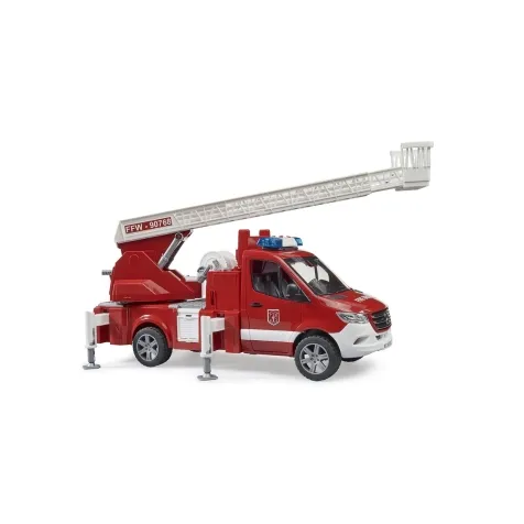 mb sprinter autopompa pompieri con luci e suono