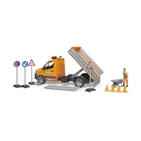 mb sprinter lavori stradali con personaggio e accessori