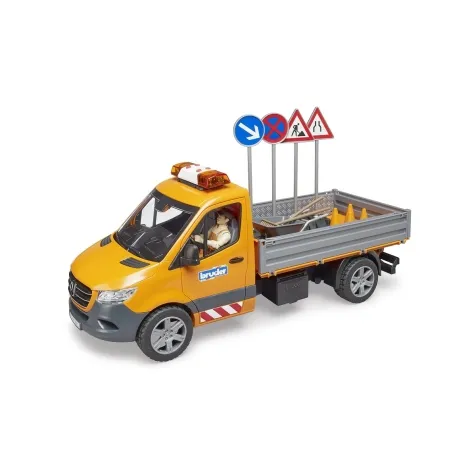 mb sprinter lavori stradali con personaggio e accessori
