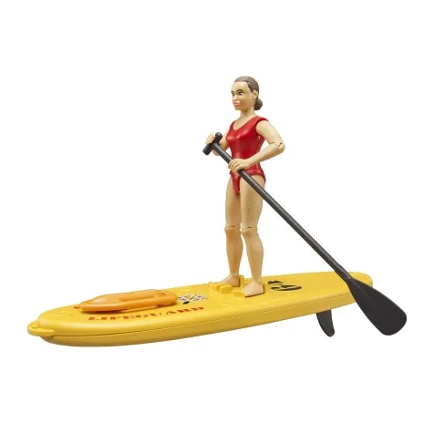 guardaspiaggia con stand up paddle