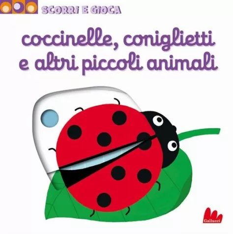 coccinelle, coniglietti e altri piccoli animali. scorri e gioca