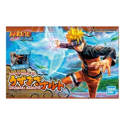 naruto shippuden - uzomaki naruto - figure rise stand