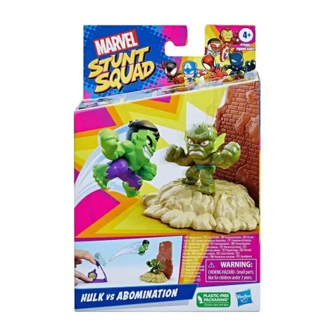 marvel stunt squad - hulk vs abominator