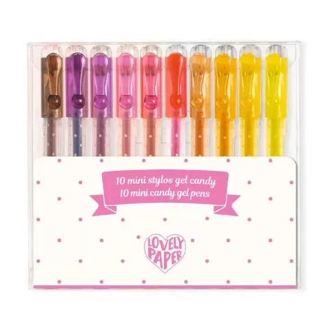 lovely paper - 10 mini penne gel
