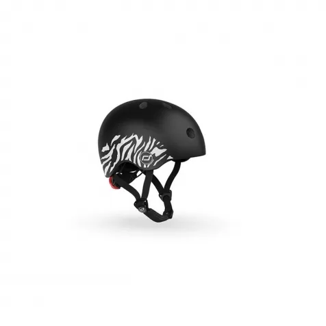 helmet xxs-s - caschetto 45-51cm - zebra