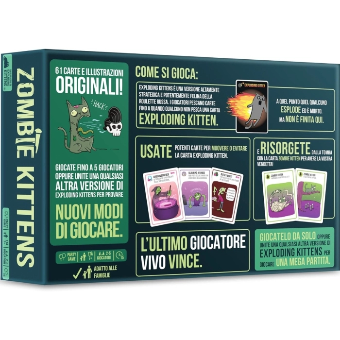 exploding kittens - zombie kittens