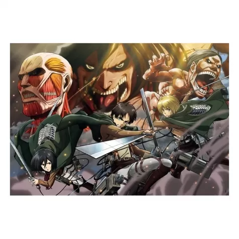 attack on titan 2 - anime puzzle collection - puzzle 500 pezzi