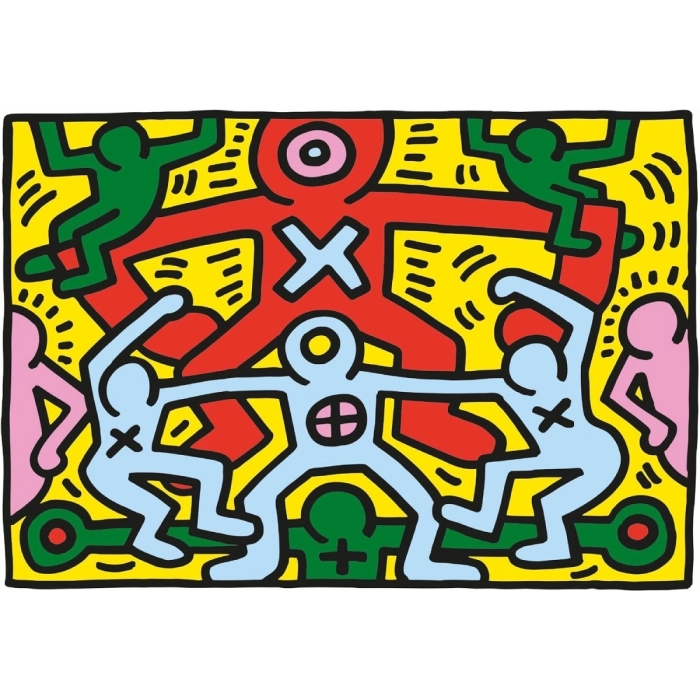 keith haring - novo art series - puzzle 1000 pezzi