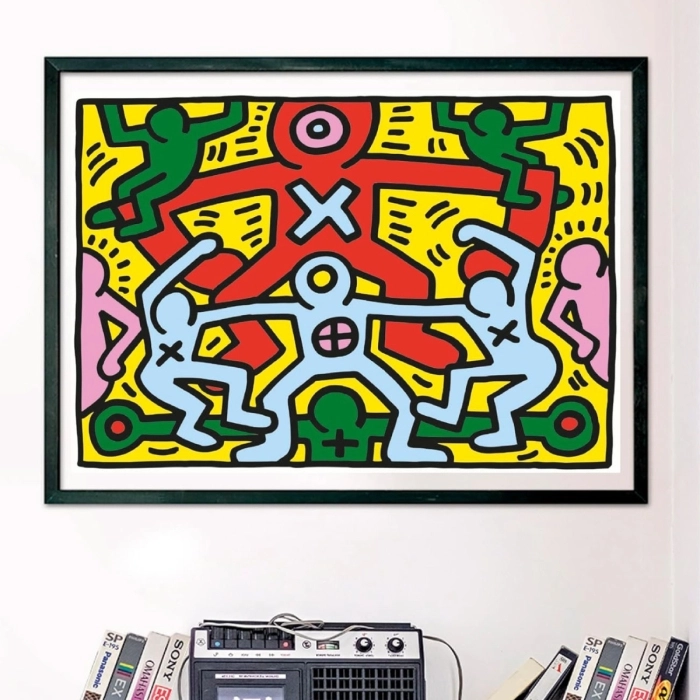 keith haring - novo art series - puzzle 1000 pezzi