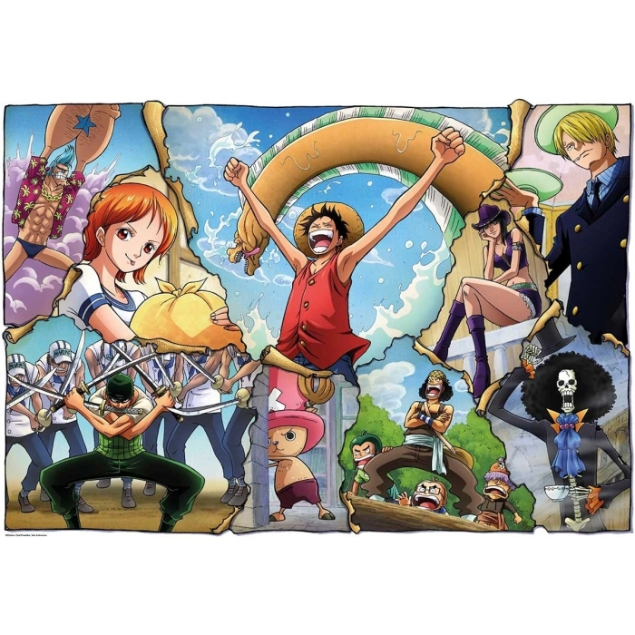 one piece 1 - anime puzzle collection - puzzle 500 pezzi