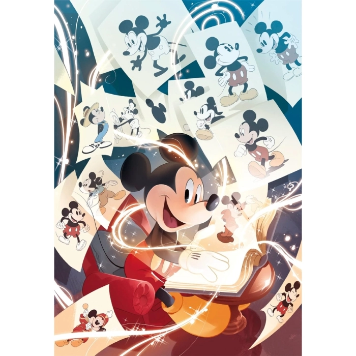 disney: mickey celebration - square box - puzzle 1000 pezzi